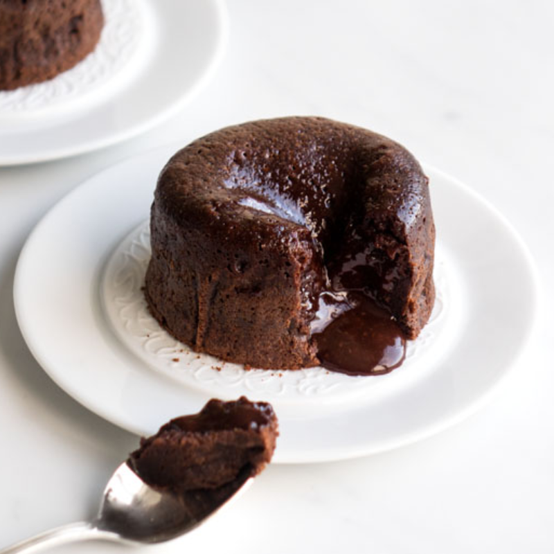 Fondant au chocolat noir