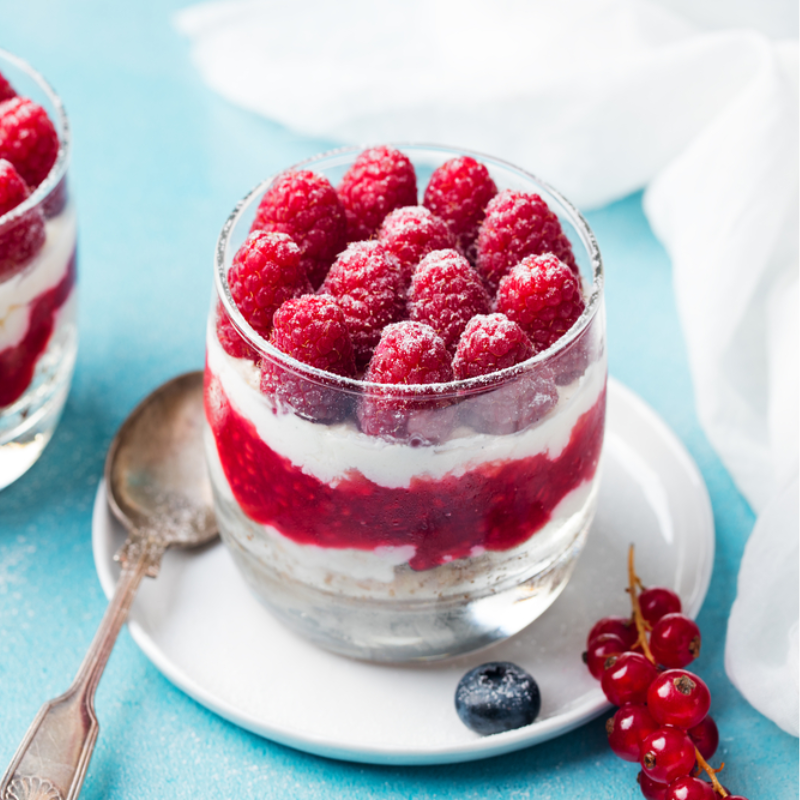 Tiramisu aux fruits rouges